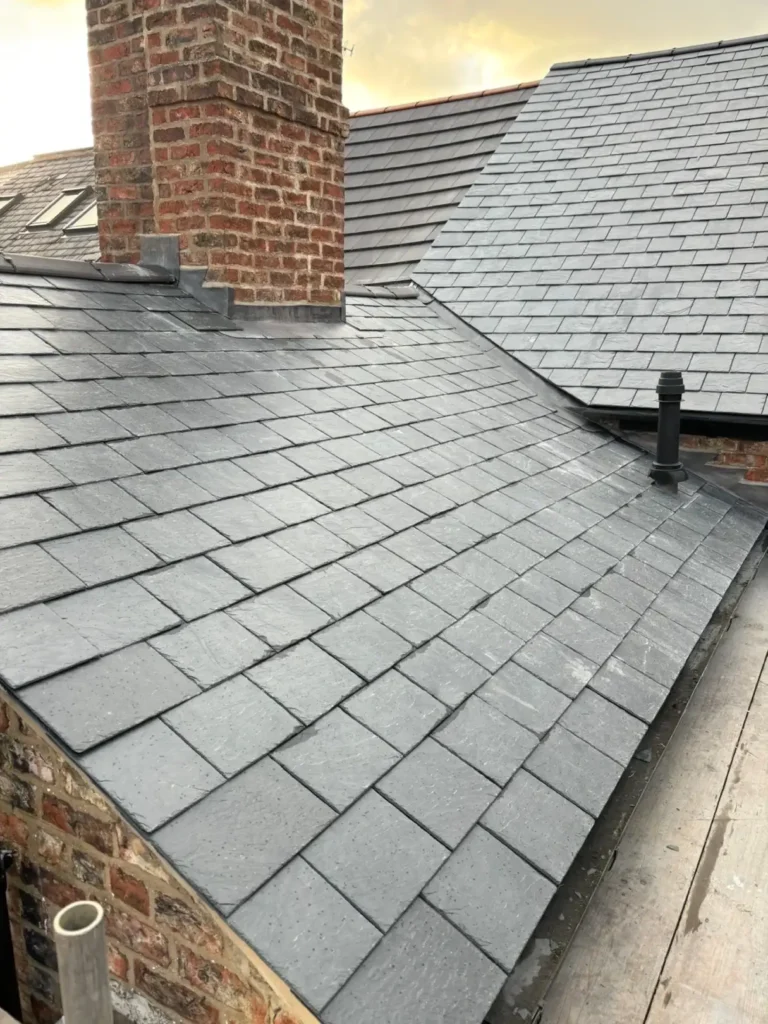 Slate Roofing Detail Extension - Roof York